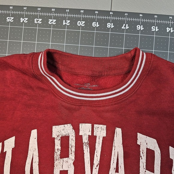 Harvard Sweatshirt XS Ivy League College Football Ncaa Preppy Ringer - Picture 4 of 9